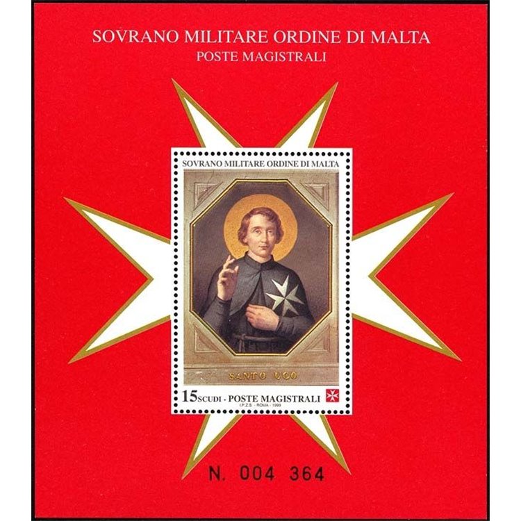 SMOM 1999 Sant'Ugo BF MNH**