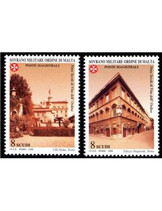 SMOM 1999 Nine Centuries of Life of the Order, 2nd Series 2v MNH**