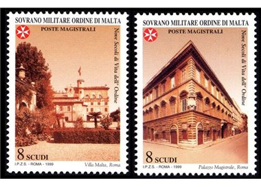 SMOM 1999 Nine Centuries of Life of the Order, 2nd Series 2v MNH**