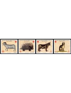 SMOM 1999 Ancient texts, 2nd series 4v MNH**
