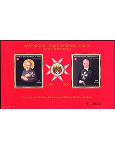 SMOM 1999 Nine Centuries of Life of the Order, 3rd Series s/s MNH**