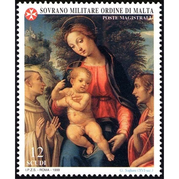 SMOM 1999 Christmas MNH**