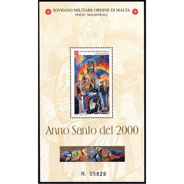 SMOM 2000 Holy Year s/s MNH**