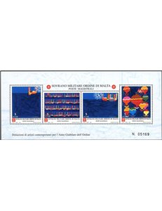 SMOM 2000 Artists' Donation s/s MNH**