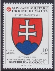 SMOM 2000 Convenzione postale con Slovacchia MNH**