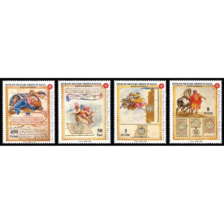 SMOM 2000 Antiche commende, 3ª serie 4v MNH**