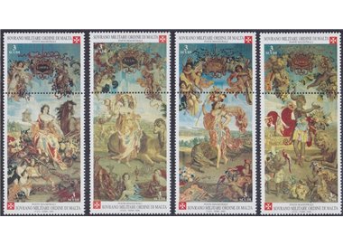 SMOM 2000 Ancient tapestries 8v MNH**