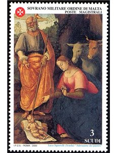 SMOM 2000 Natale MNH**