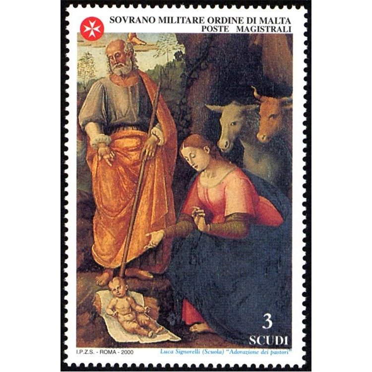 SMOM 2000 Christmas MNH**