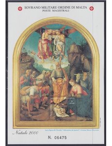 SMOM 2000 Natale BF MNH**