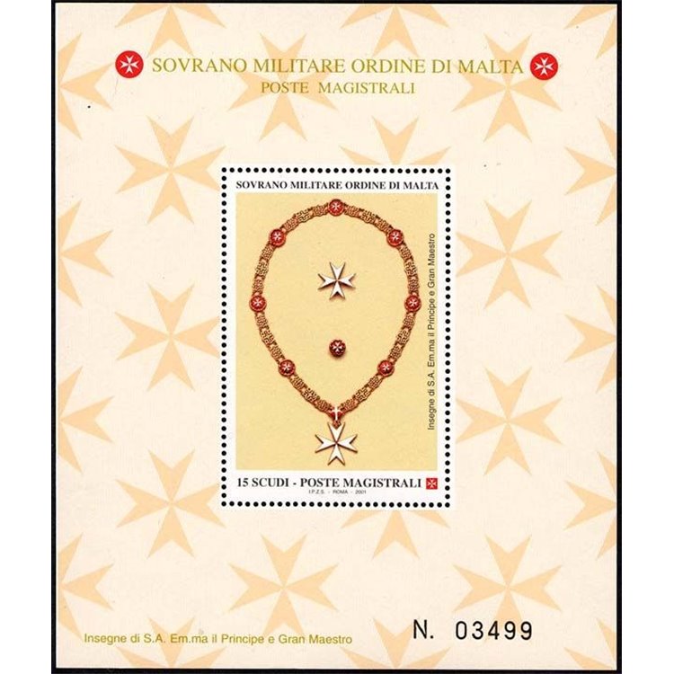 SMOM 2001 Foggia of the current insignia s/s MNH**