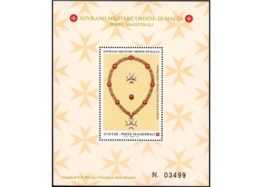 SMOM 2001 Foggia delle Insegne attuali BF MNH**