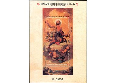 SMOM 2001 St. John the Baptist s/s MNH**