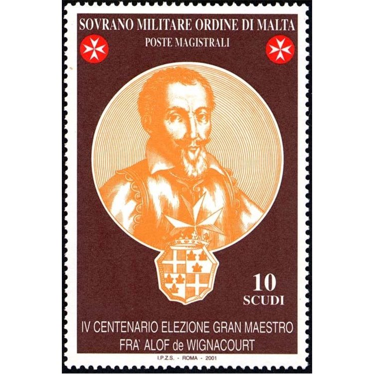 SMOM 2001 Alof de Wignacourt MNH**