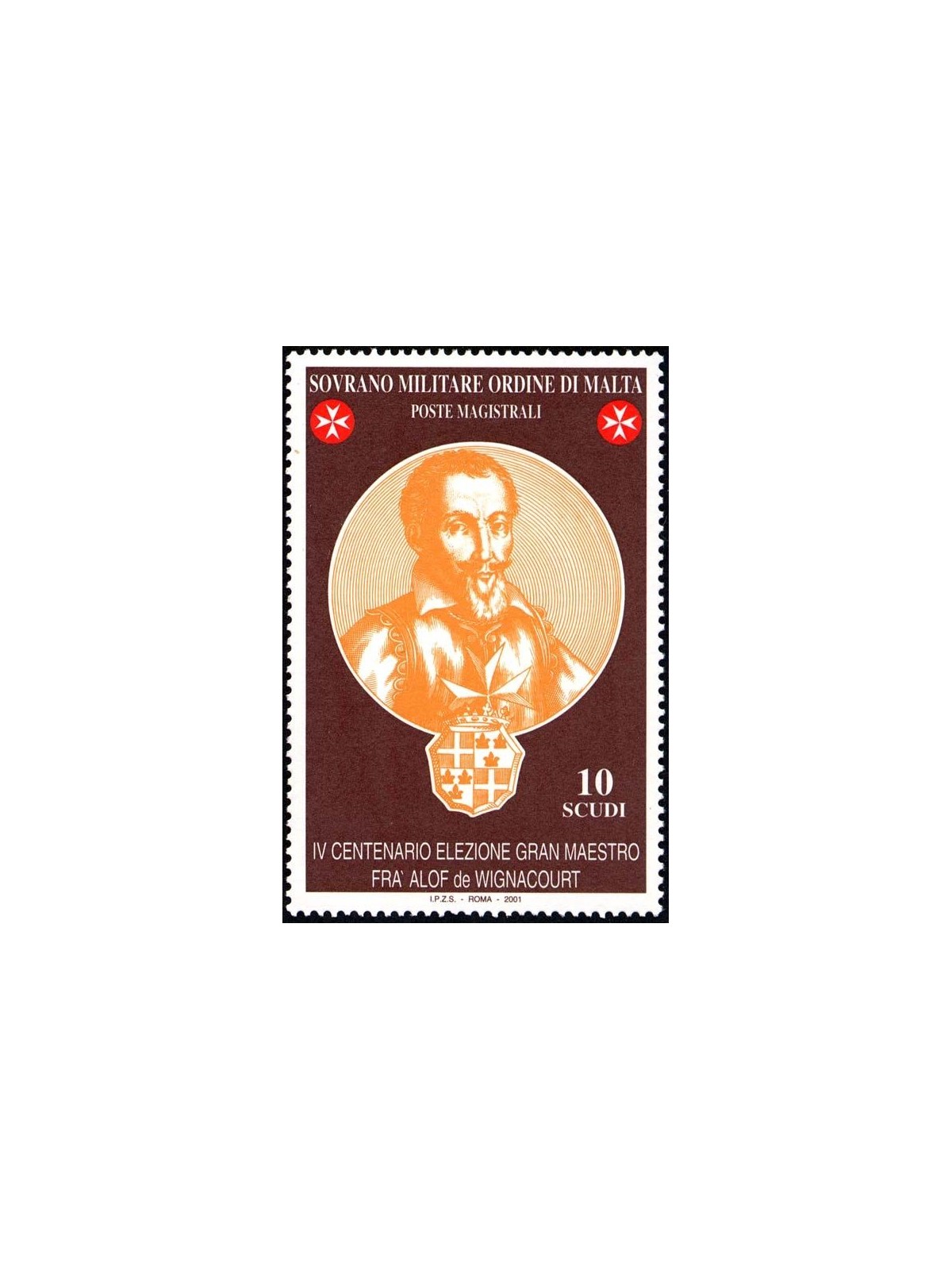 SMOM 2001 Alof de Wignacourt MNH**