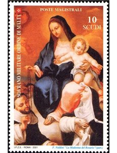 SMOM 2001 The Holy Rosary MNH**