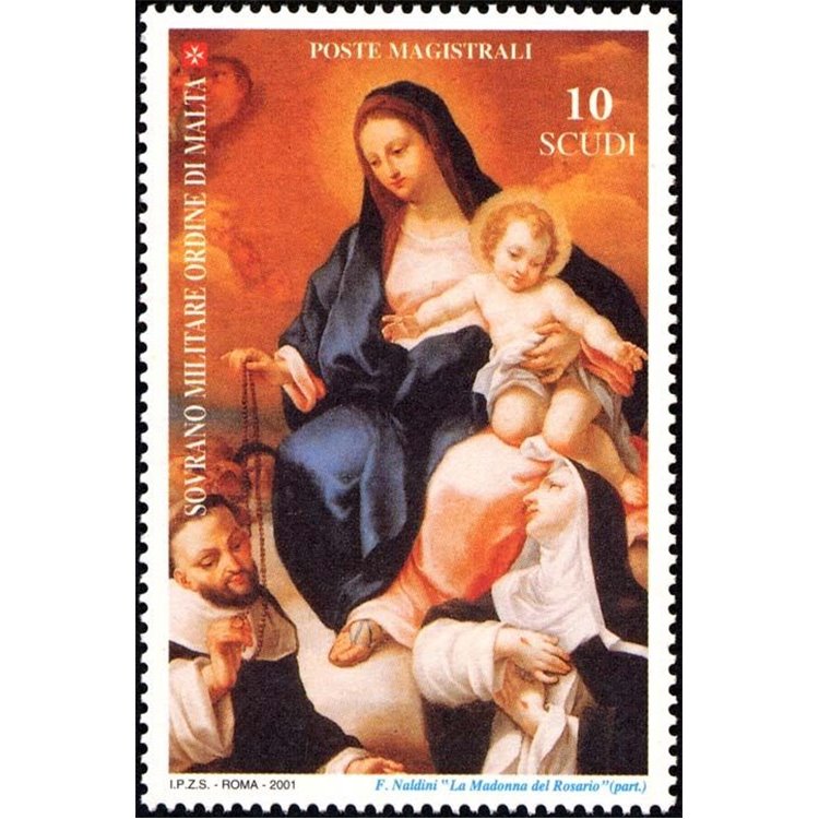 SMOM 2001 The Holy Rosary MNH**
