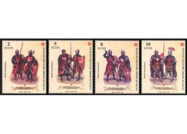 SMOM 2001 Costumi e uniformi, 1ª serie 4v MNH**