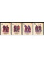SMOM 2001 Costumi e uniformi, 1ª serie 4v MNH**