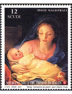 SMOM 2001 Christmas MNH**