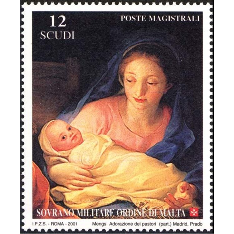 SMOM 2001 Christmas MNH**