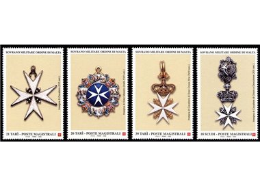 SMOM 2002 Ancient insignia, 1st series 4v MNH**
