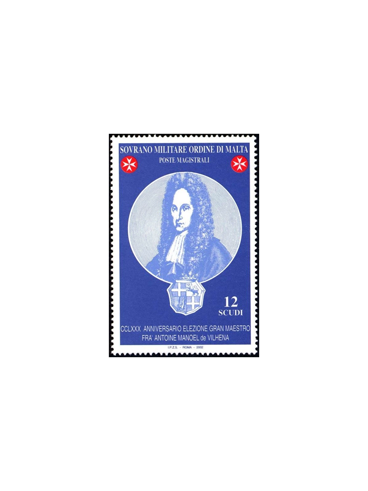 SMOM 2002 Antoine Manoel De Vilhena MNH**