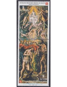 SMOM 2002 St. John the Baptist 2v MNH**
