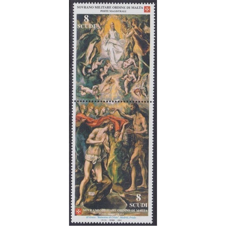 SMOM 2002 St. John the Baptist 2v MNH**