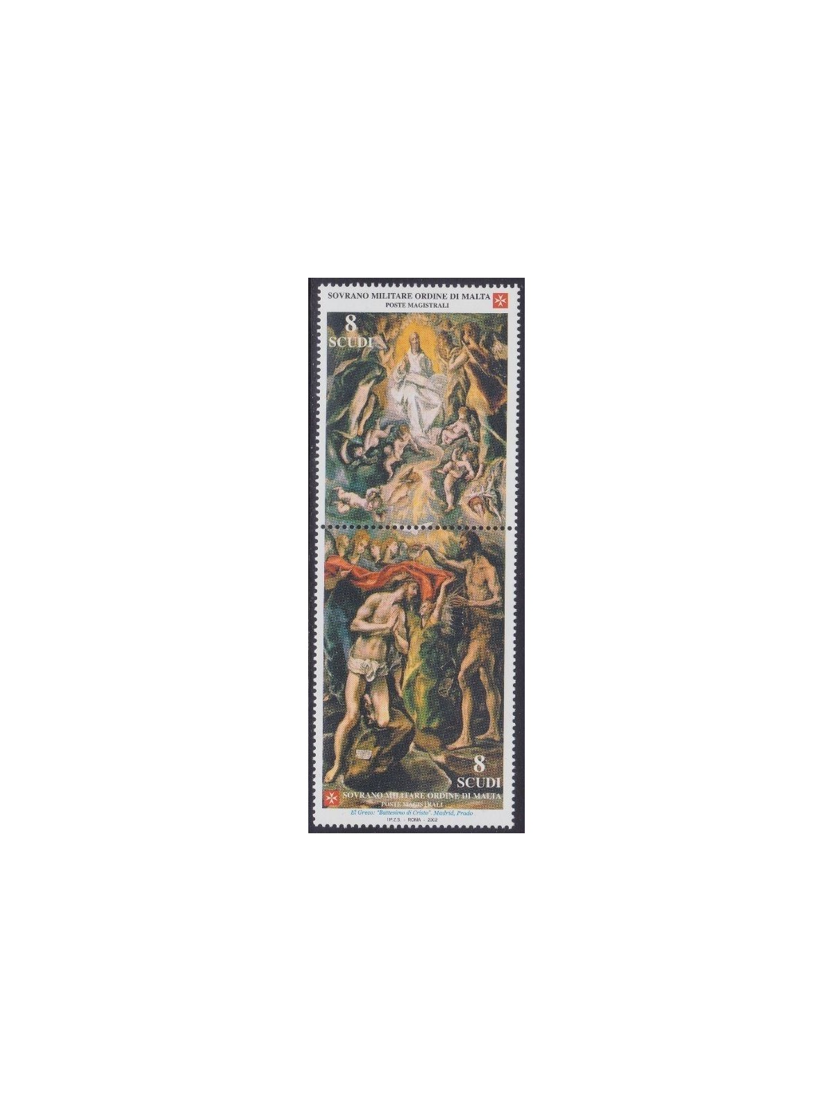 SMOM 2002 St. John the Baptist 2v MNH**