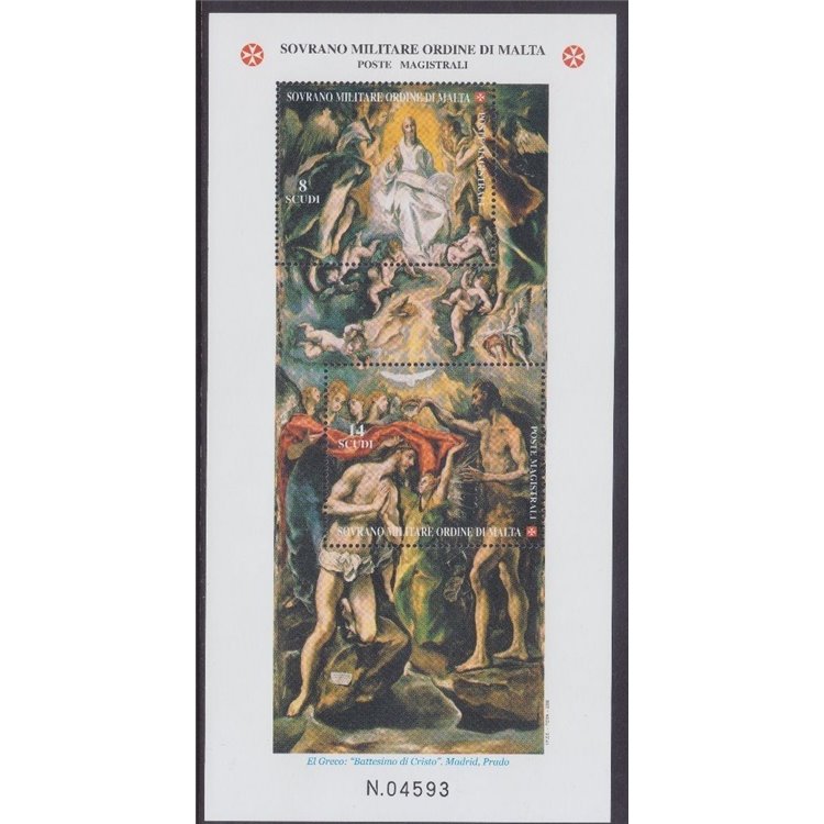 SMOM 2002 St. John the Baptist s/s MNH**