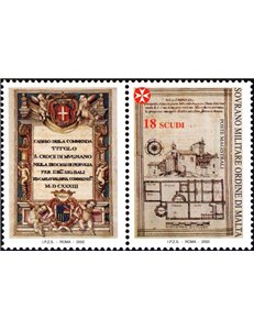 SMOM 2002 Ancient commendations, 4th series MNH**