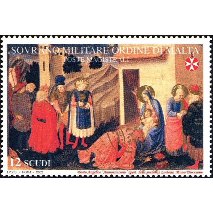 SMOM 2002 Natale MNH**