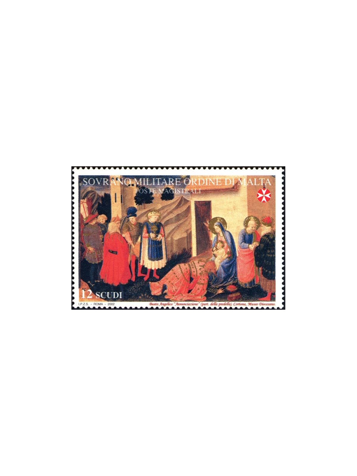 SMOM 2002 Christmas MNH**