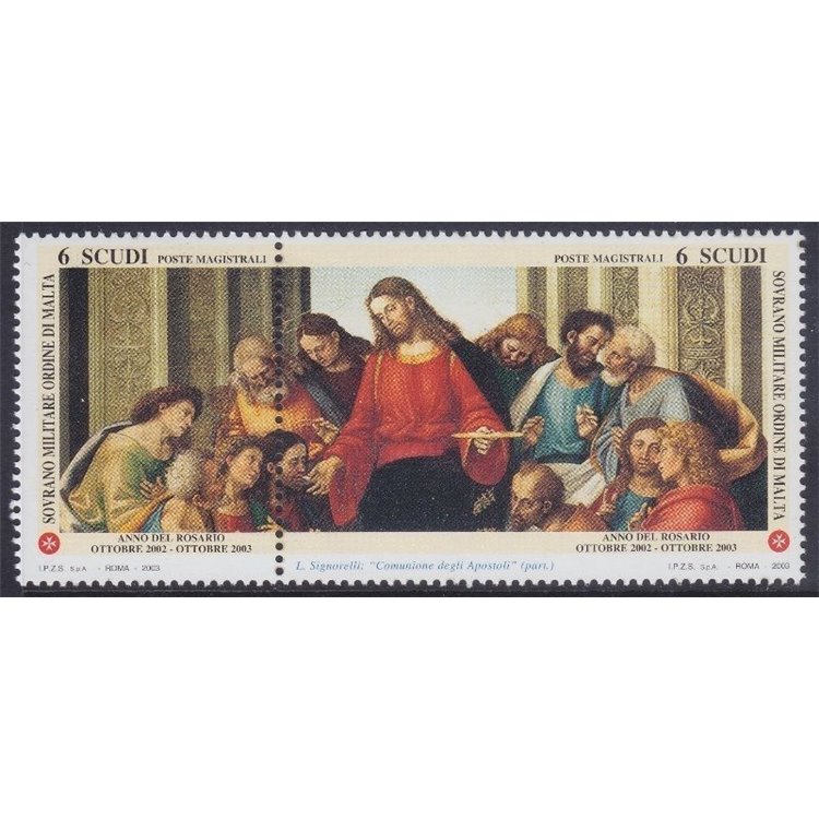 SMOM 2003 Anno del Rosario 2v MNH**