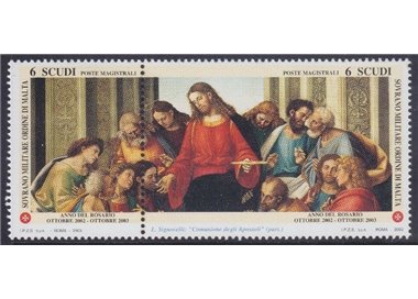 SMOM 2003 Year of the Rosary 2v MNH**