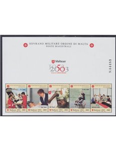 SMOM 2003 Malteser Hilfdienst s/s MNH**