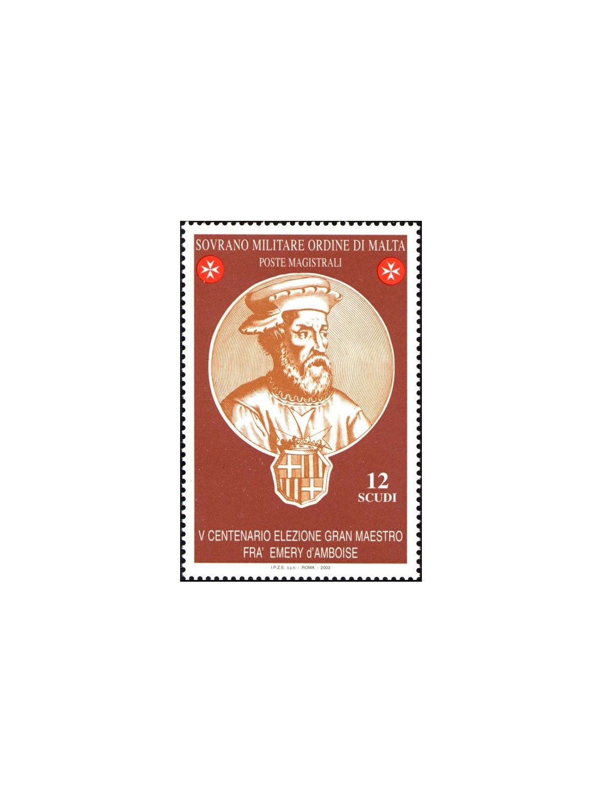 SMOM 2003 Emery D'Amboise MNH**