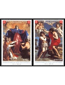 SMOM 2003 St. John the Baptist 2v MNH**