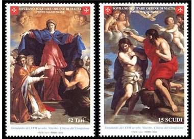 SMOM 2003 St. John the Baptist 2v MNH**