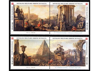 SMOM 2003 Ancient views, 4th series 4v MNH**