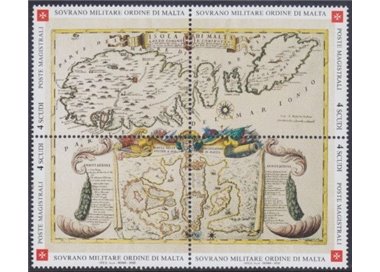 SMOM 2003 Antiche Tavole Geografiche, 2ª serie 4v MNH**