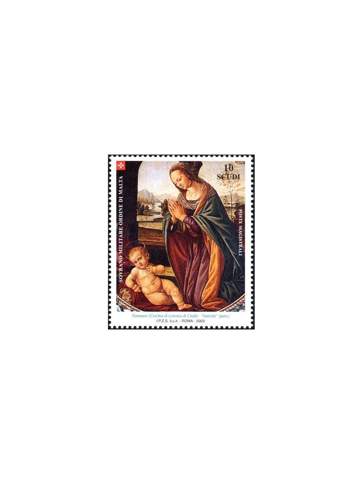 SMOM 2003 Christmas MNH**
