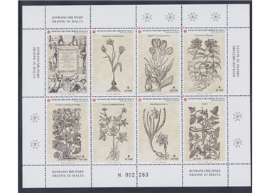 SMOM 2004 Nature and Art, 3rd series 7v in sheet MNH**