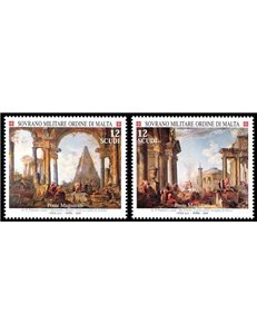 SMOM 2004 Masters of Painting, 11th series 2v MNH**