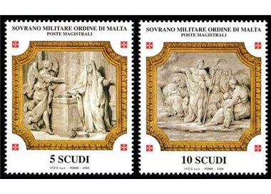 SMOM 2004 St. John the Baptist 2v MNH**