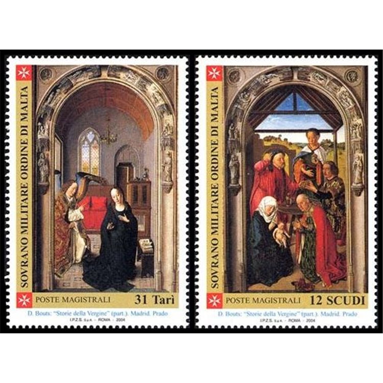 SMOM 2004 Christmas 2v MNH**