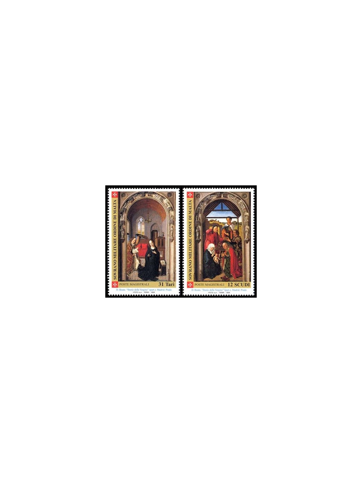 SMOM 2004 Christmas 2v MNH**