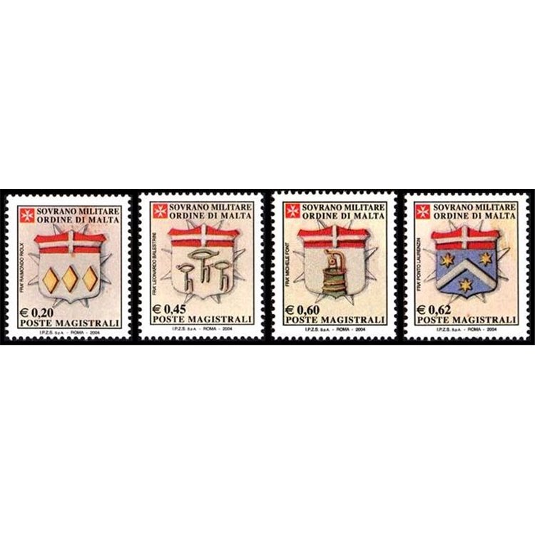 SMOM 2005 Coats of Arms of the Grand Priors, 5th series 4v MNH**