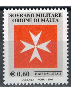 SMOM 2005 Octagon Cross MNH**